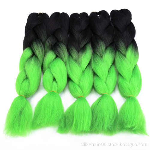 ombre braiding Synthetic hair Expression Braids Jumbo Extension Accessory China ManufacturerBestselling african style hair bulk